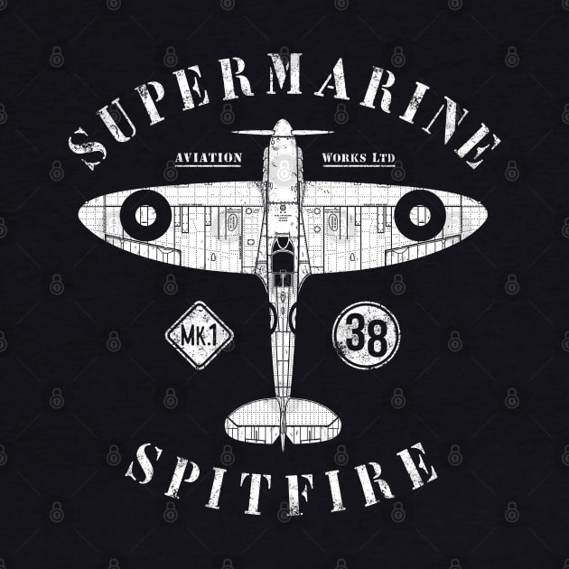 Supermarine Spitfire by 909 Apparel